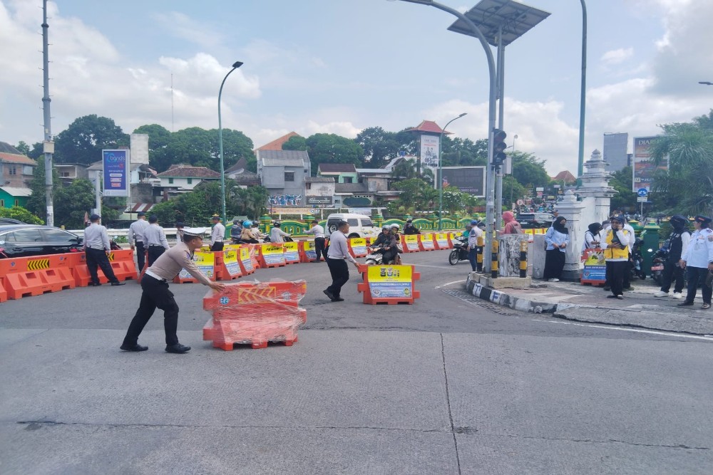 Rekayasa Lalin Kotabaru Dinilai Efektif, Parkir Nataru Disiapkan