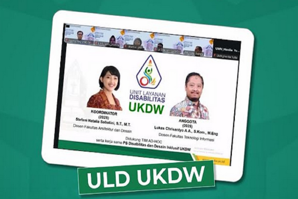 ULD UKDW Masuk 5 Besar Nasional Penguatan Layanan Disabilitas