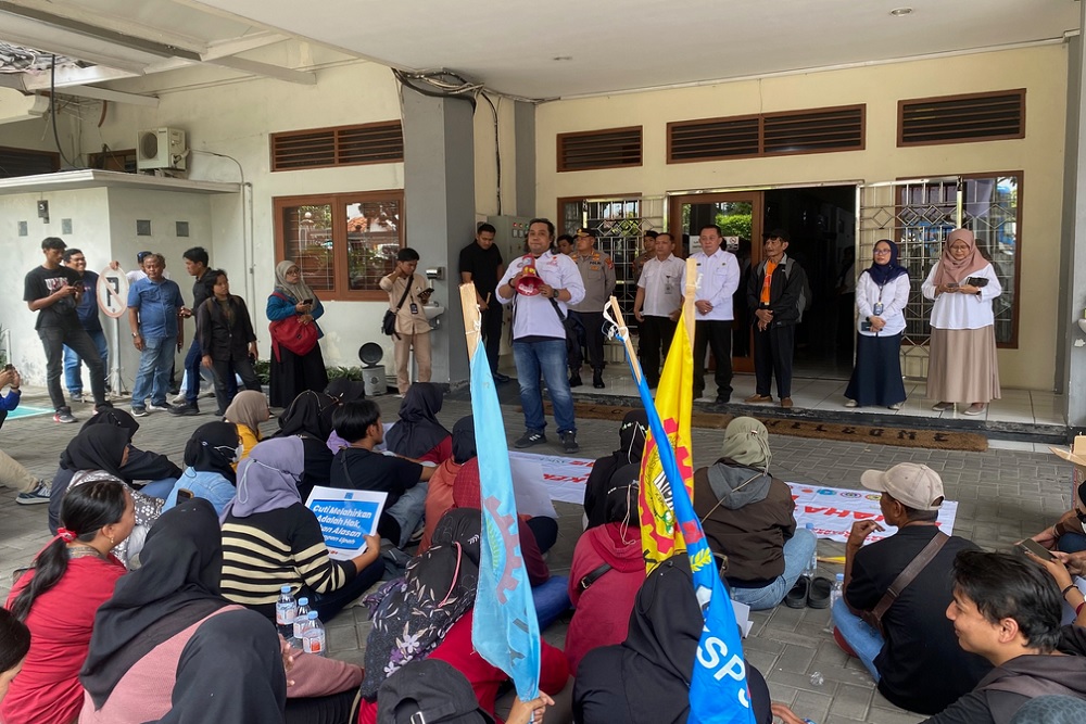 Upah Tak Dibayar, Pekerja Sleman Laporkan Perusahaan ke Disnaker