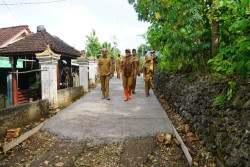 Bupati Apresiasi Program Padat Karya di Gunungkidul, Begini Alasannya