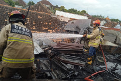 Korsleting, Rumah Warga Banguntapan Bantul Terbakar