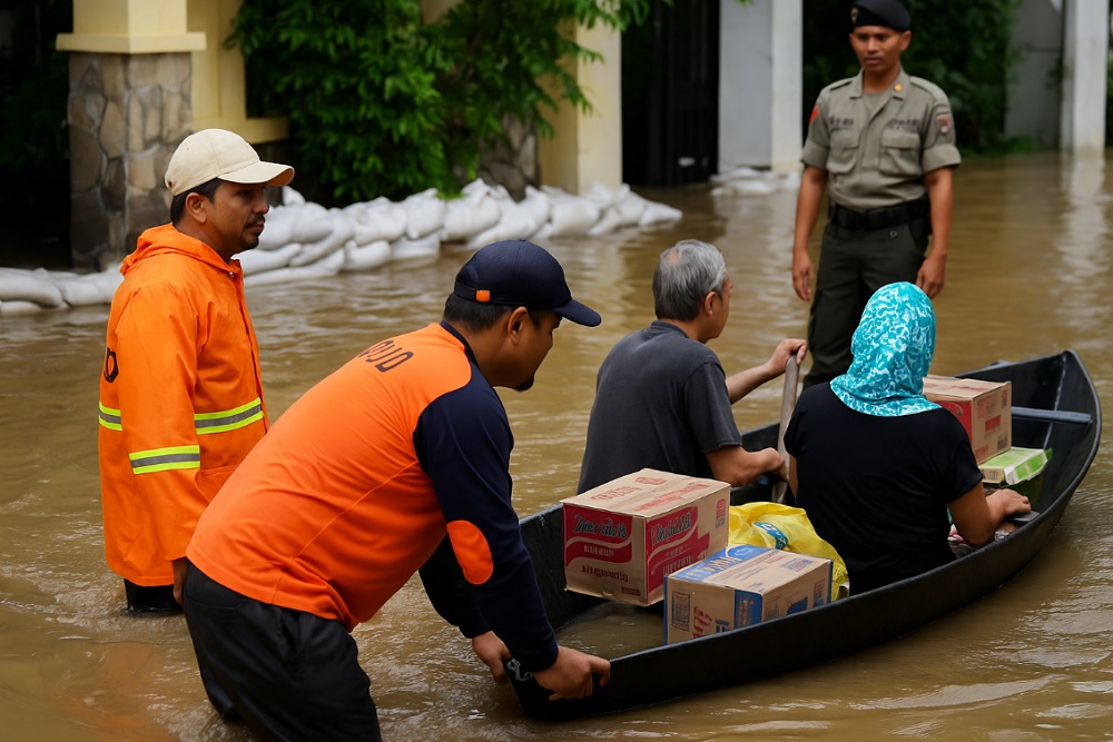 Mitigasi Bencana Menguatkan Warga Menghadapi Hoaks Kebencanaan