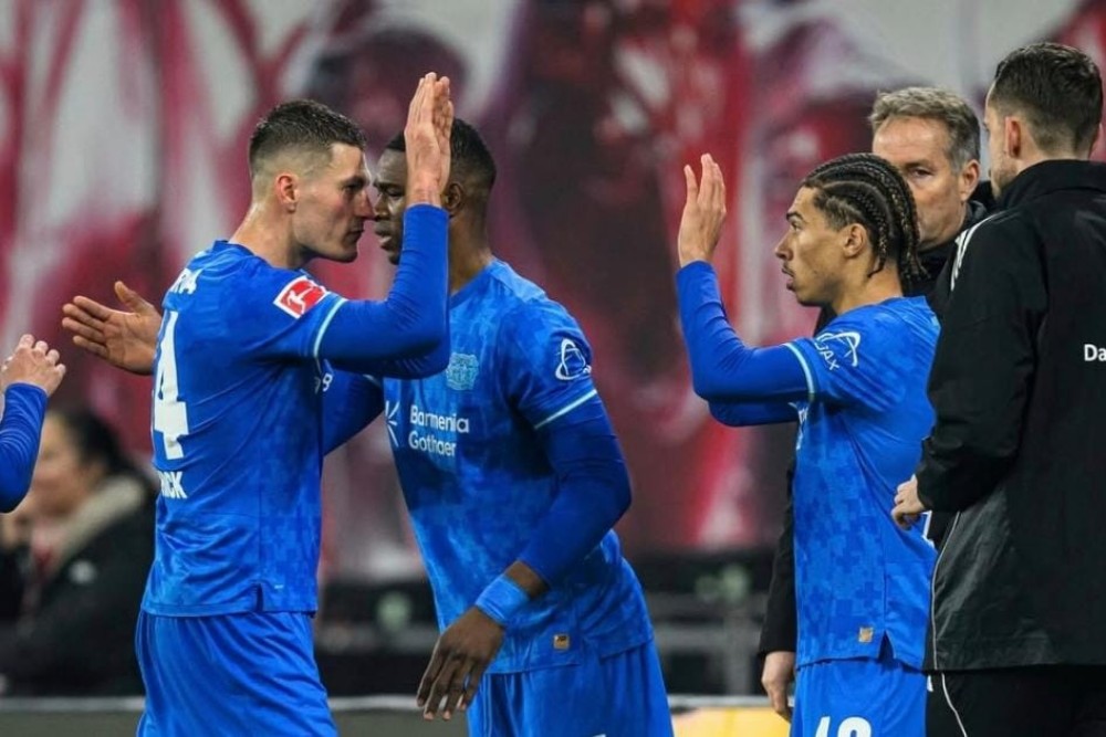 Leverkusen Tekuk Leipzig 3-1, Naik ke Posisi Tiga Bundesliga