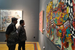 Pameran Salam dan Bahagia Satukan Seniman Lintas Generasi di Jogja