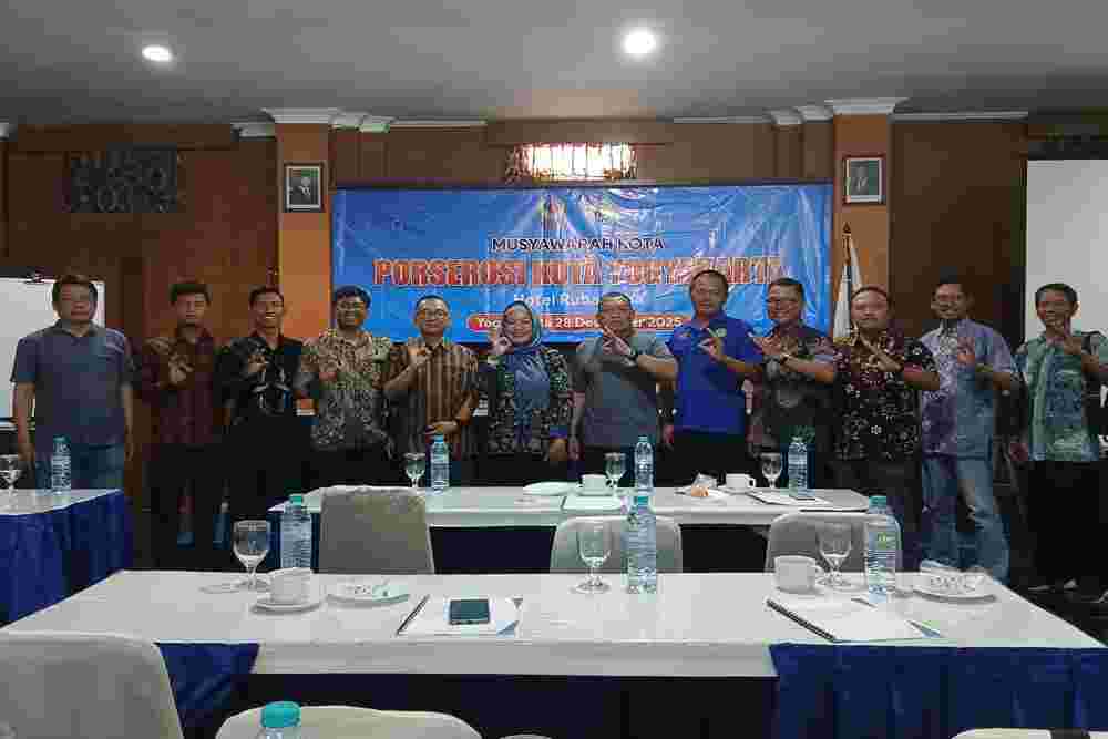 Dhian Novitasari Kembali Pimpin Porserosi Kota Jogja