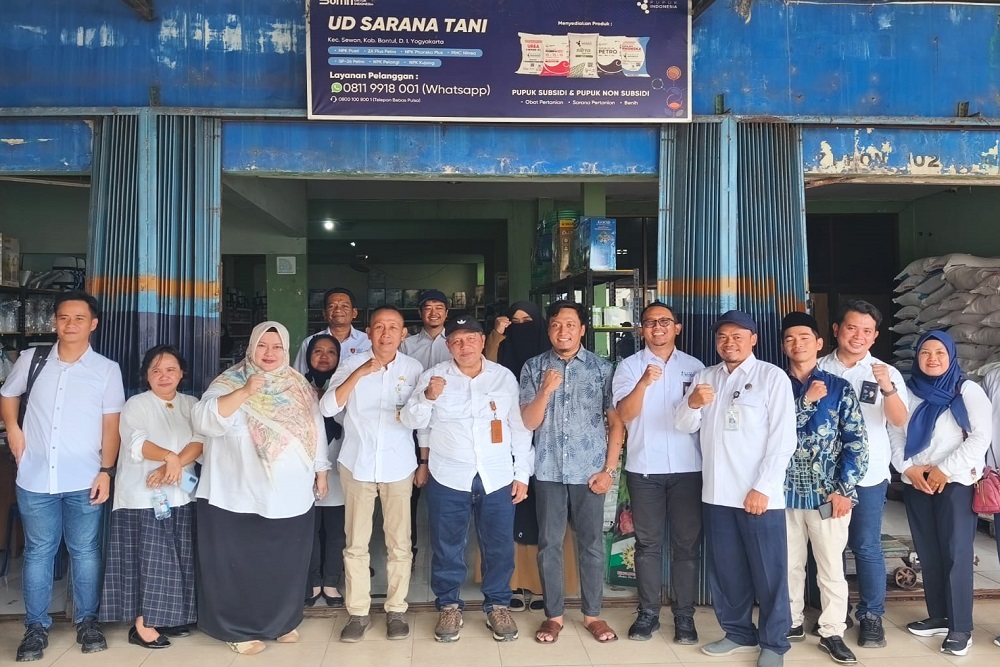 Serapan Pupuk Bersubsidi di DIY Tembus 90 Persen