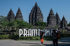 Kunjungan Candi Prambanan Tembus 20.000 Wisatawan per Hari