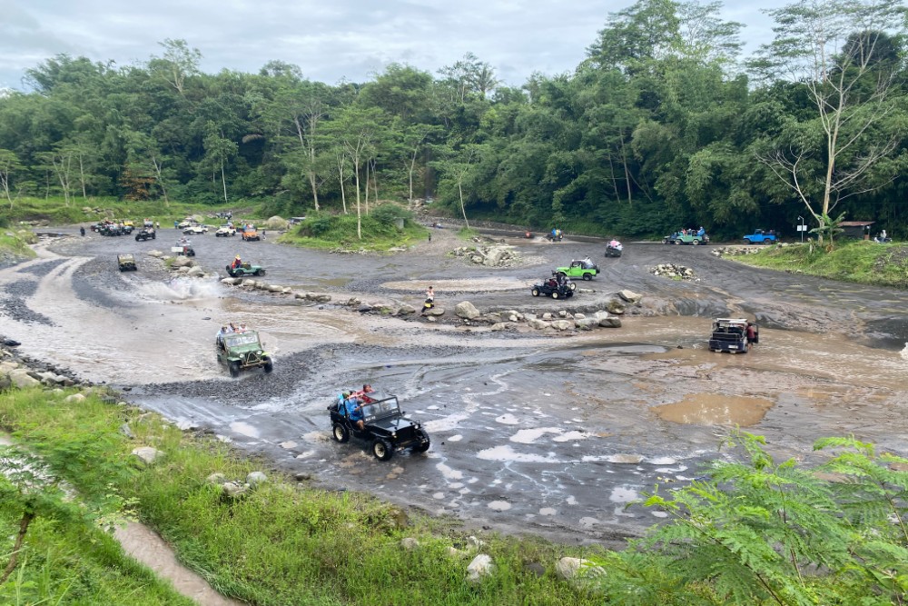 Musim Liburan, Wisata Jip Merapi Diserbu hingga 20 Ribu Orang