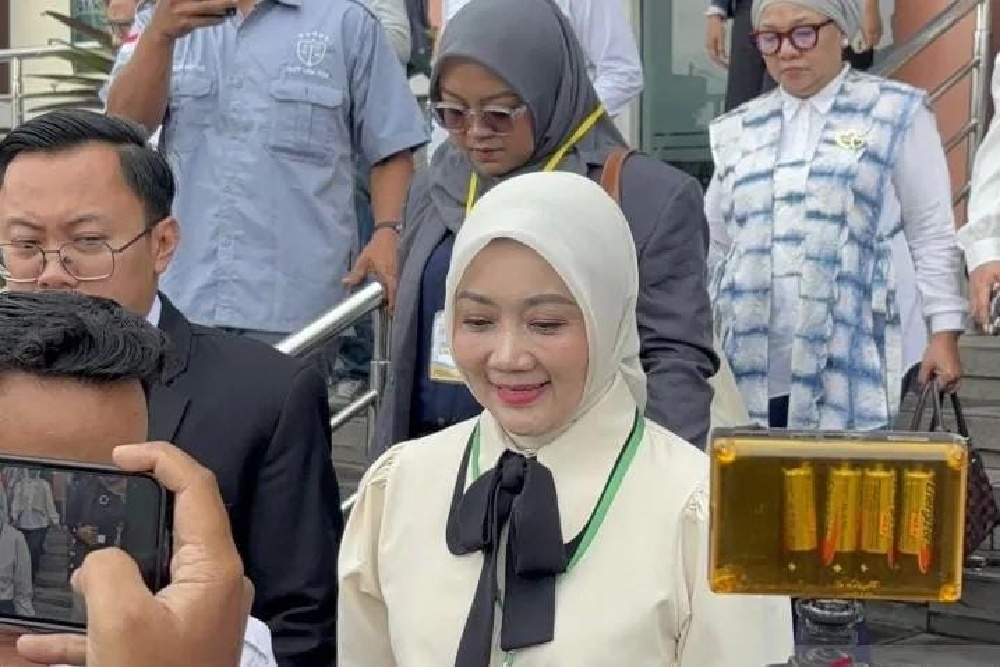 Atalia Praratya Hadiri Sidang Cerai Ridwan Kamil di Bandung