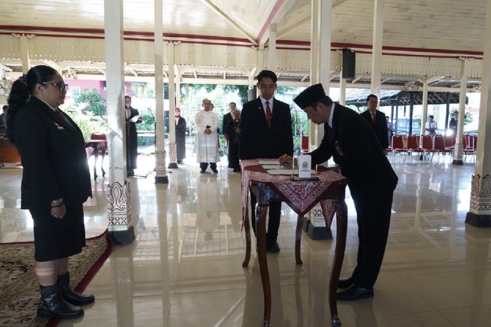 Awal 2026, Bupati Gunungkidul Rotasi 110 Pejabat, Ini Daftarnya