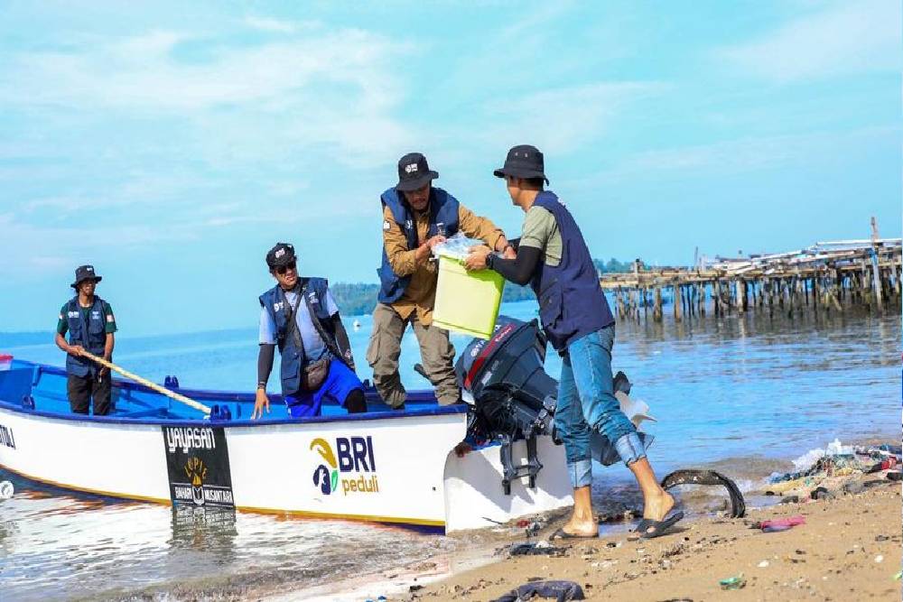 Melalui Perahu Literasi, BRI Peduli Dorong Pendidikan di Tolitoli