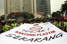 Minimarket di Kulonprogo Resmi Larang Kantong Plastik