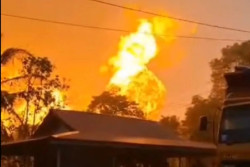 Ledakan Pipa Gas di Inhil, Jalur Riau-Jambi Ditutup Sementara