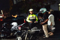 Polisi Gagalkan Balap Liar di Jalan Lawu Karanganyar, Sita 8 Motor