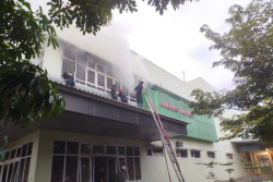Gudang Farmasi RSUD dr Harjono Ponorogo Terbakar
