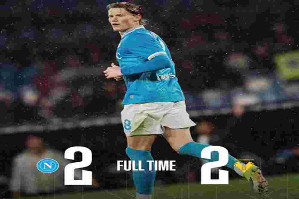 Hasil Serie A: Napoli Ditahan Verona, Puncak Klasemen Gagal