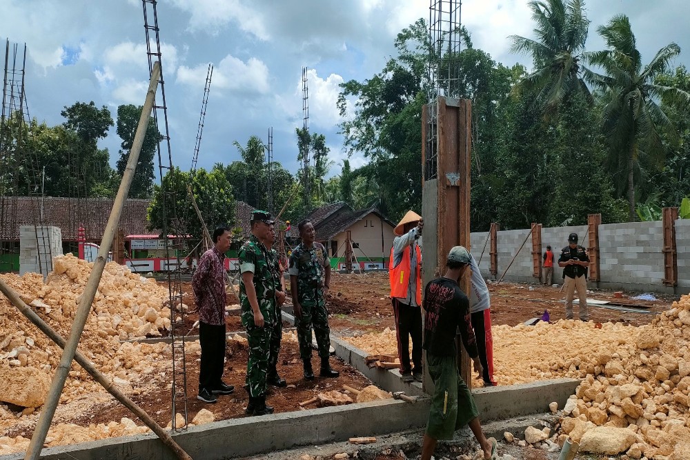 10 Gedung Koperasi Desa Merah Putih Gunungkidul Mulai Dibangun