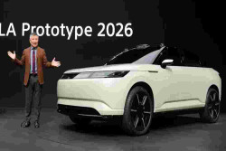 Brand EV Sony-Honda, Afeela Pamer SUV EV Prototipe 2026 di CES