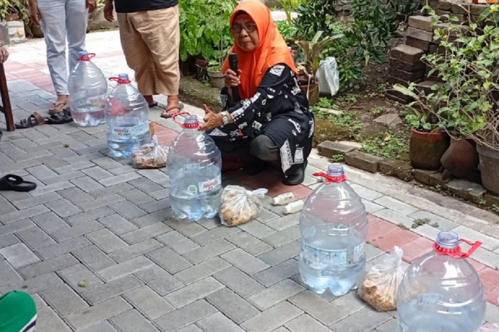 Warga Karangwaru Jogja Terapkan Biowash untuk Kelola Sampah Organik