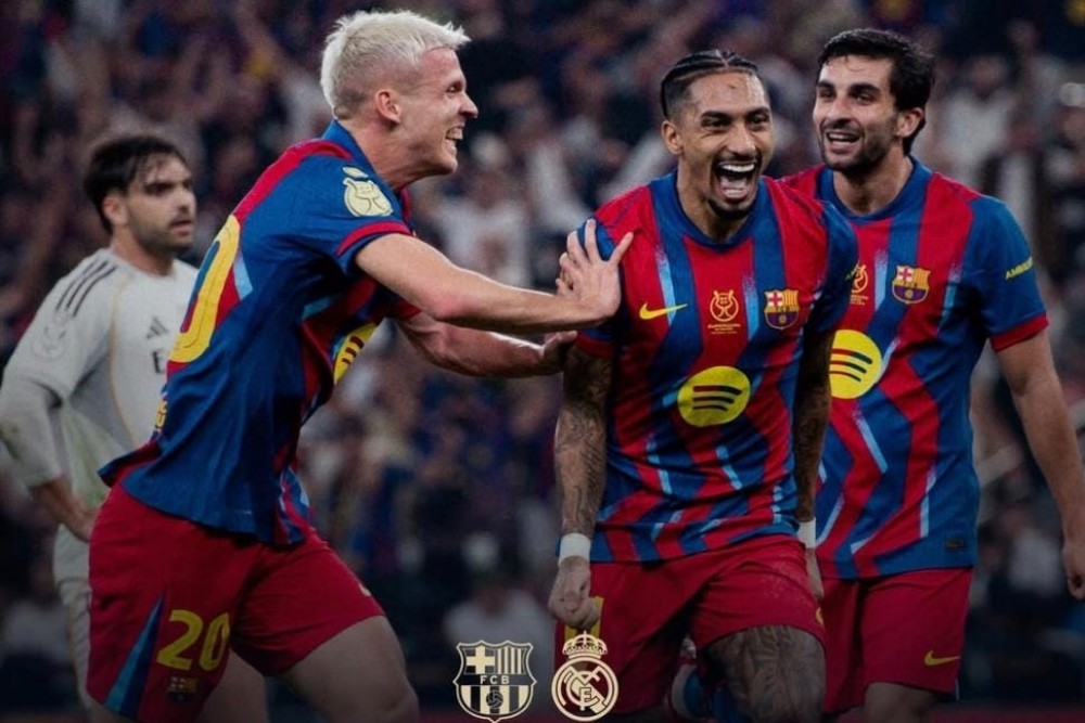 Barcelona Juara Piala Super Spanyol 2026 Seusai Kalahkan Madrid