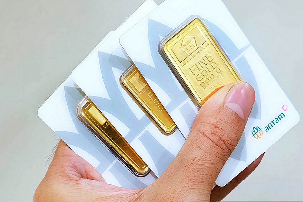 Harga Emas Antam Naik Rp29.000, Kini Rp2,63 Juta per Gram
