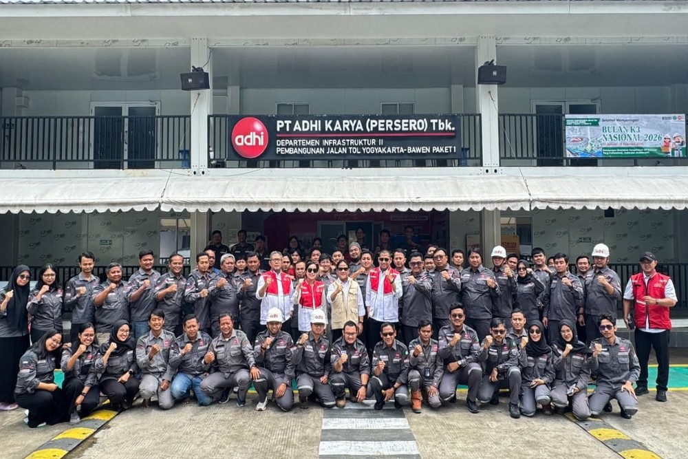 ADHI Pastikan Proyek Jalan Tol DIY Tepat Waktu