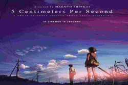 5 Centimeters per Second Tayang di Bioskop Indonesia Mulai Hari Ini