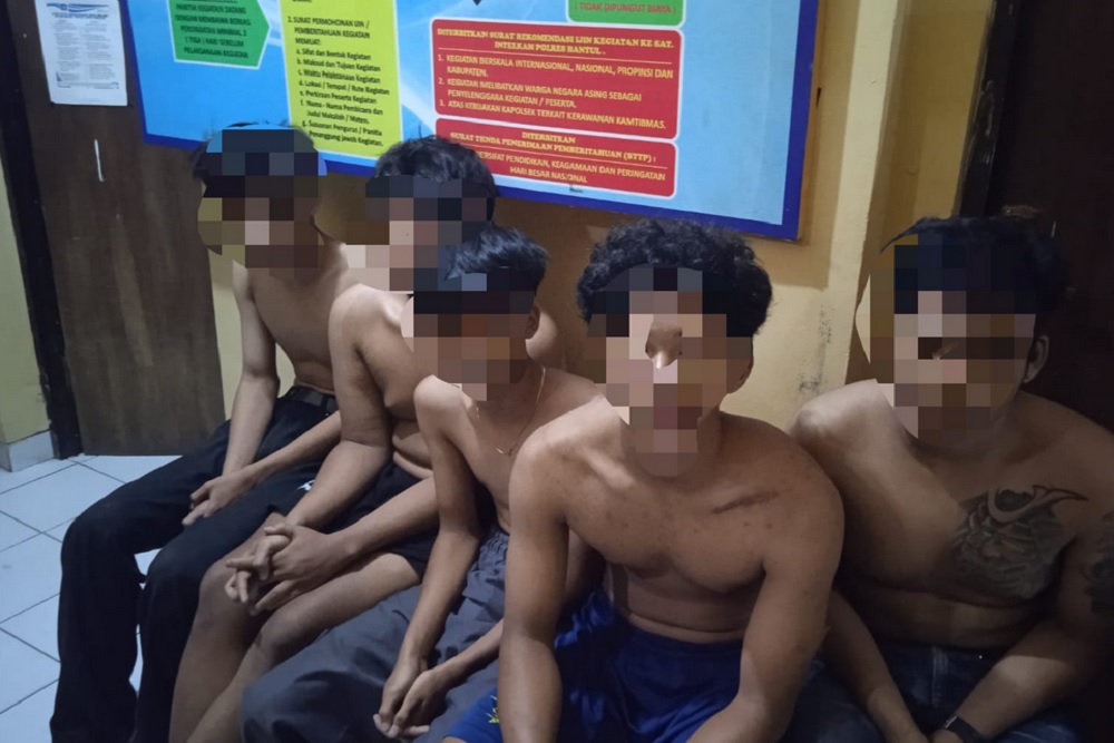 Warga Dengkeng Bantul Amankan Sejumlah Remaja, Polisi Temukan Pil Sapi