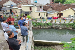 Talud Kali Gajah Wong Selesai Diperbaiki, Warga Pandeyan Jogja Lega