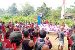 Warga Dusun Nibung Tolak Penetapan Kawasan Transmigrasi