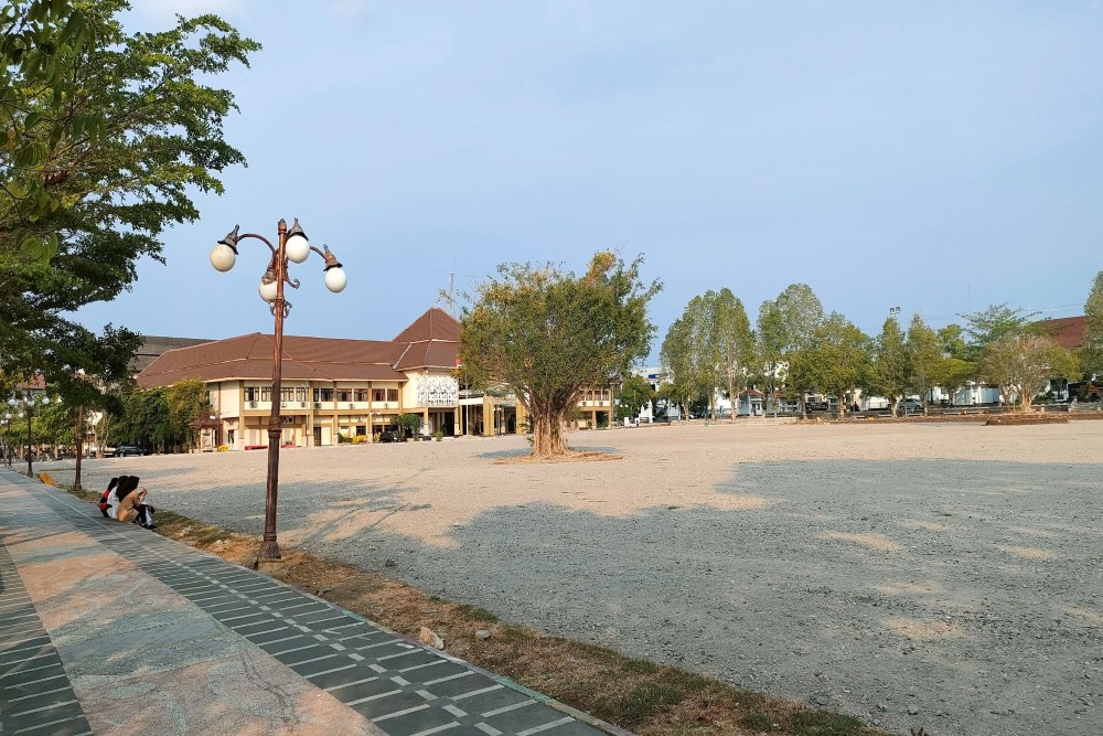 PKL Alun-Alun Wonosari di Taman Kuliner, Pedagang Lama Sambut Hangat