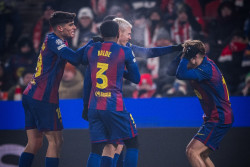 Bangkit di Babak Kedua Liga Champions, Barcelona Tundukkan Slavia 4-2