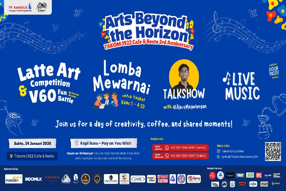 Takom 1922 Rayakan Anniversary Lewat Arts Beyond the Horizon