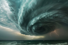 Ada Siklon Tropis 91S, Jogja Dilanda Hujan Lebat dan Petir