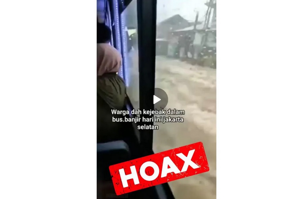 Viral Video Bus Tergenang, Transjakarta Tegaskan Bukan Layanannya