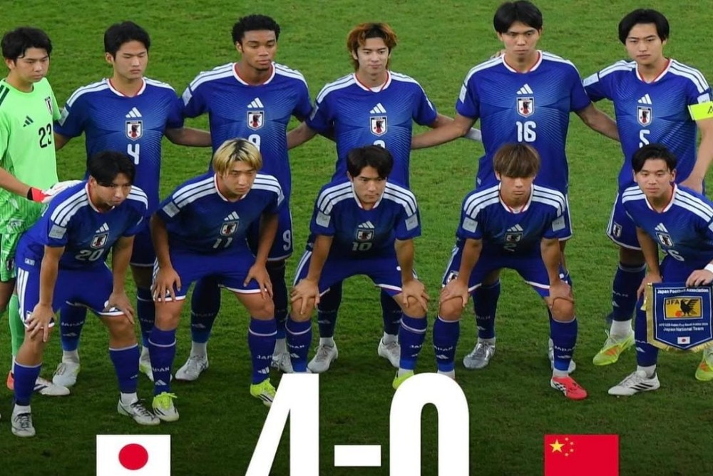 Jepang Juara Piala Asia U-23 Seusai Bungkam China 4-0 di Partai Final