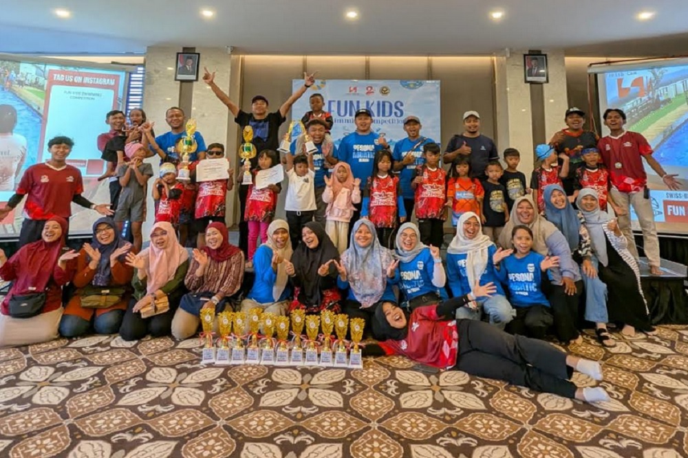 Kompetisi Renang Anak Digelar di Swiss-Belhotel Airport YIA