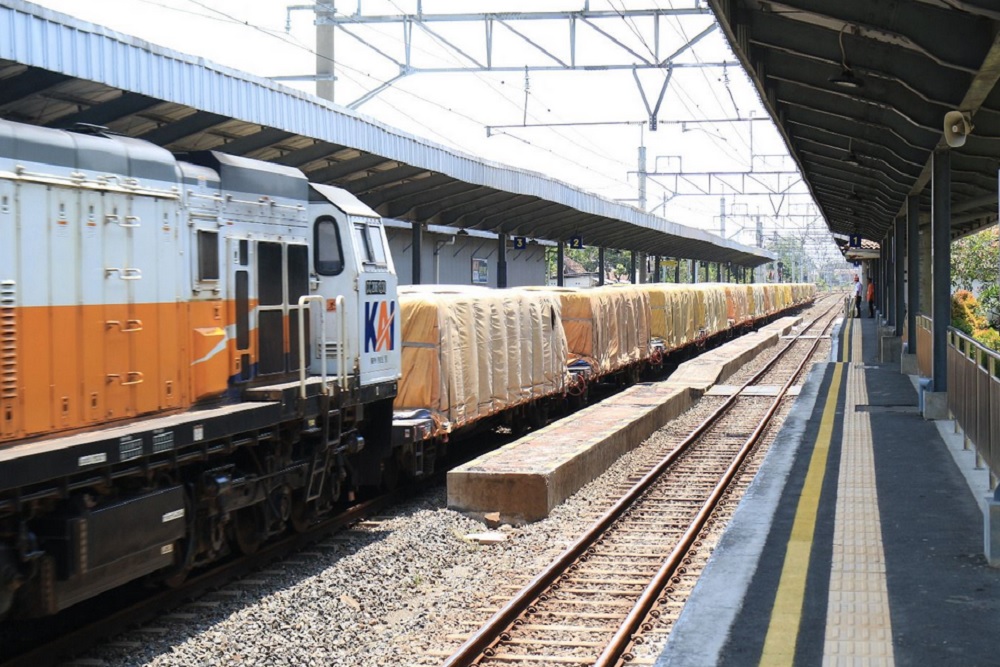 KAI Daop 6 Jogja Catat Lonjakan Angkutan Barang 23 Persen