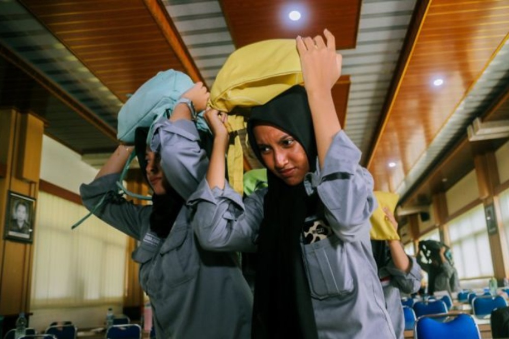 Ratusan Pelajar di Bantul Dilatih Kesiapan Hadapi Gempa