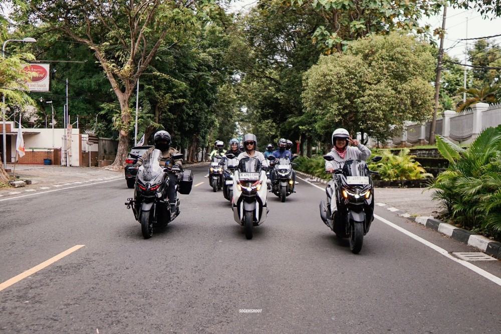 Xmax Ridding Experience, Menikmati 5 Gunung Sekali Gas Bareng XMAX