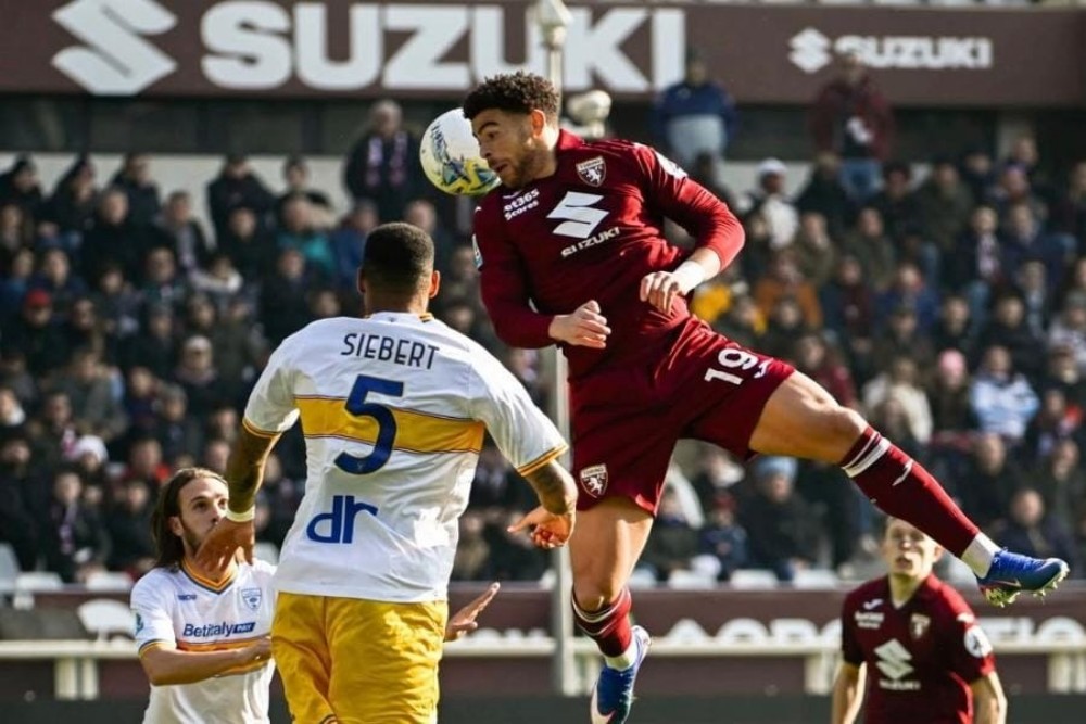 Gol Adams Antar Torino Tekuk Lecce di Olimpico