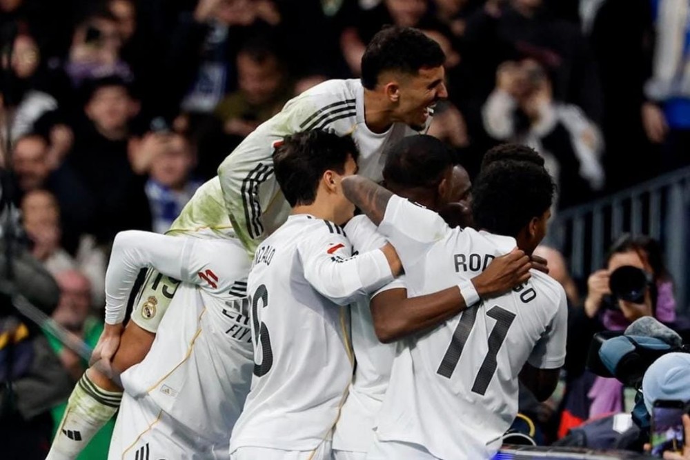 Penalti Mbappe di Injury Time Antar Real Madrid Tundukkan Rayo