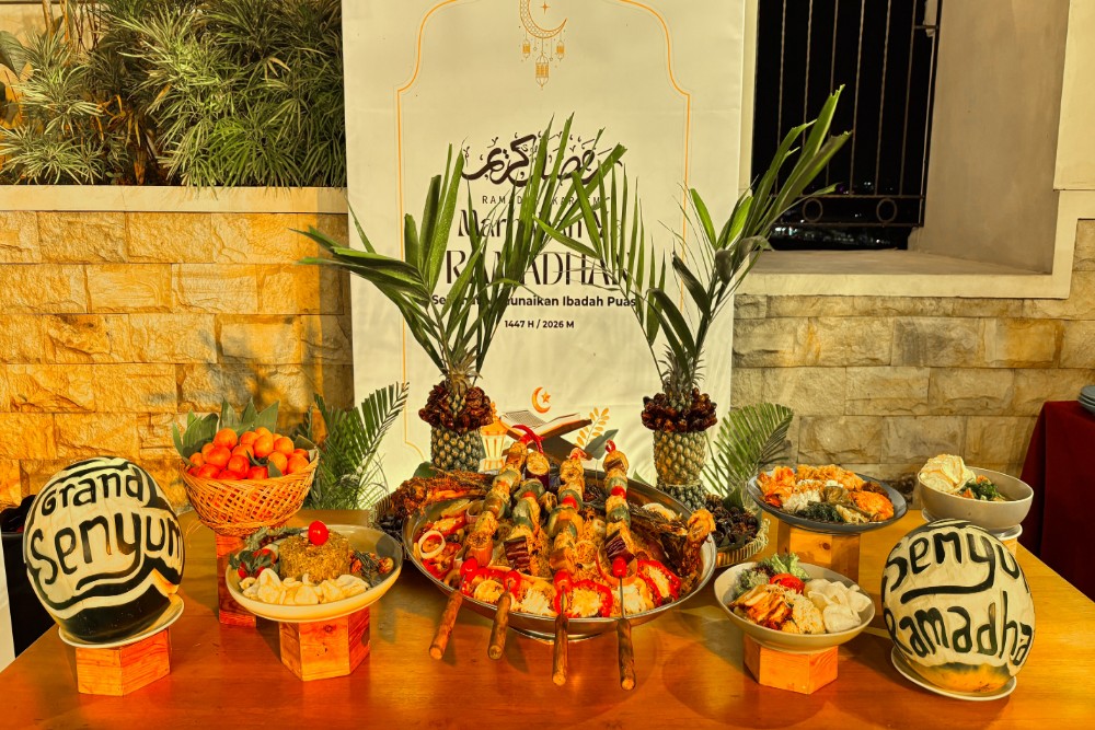 Grand Senyum Tawarkan Iftar Nusantara di Rooftop