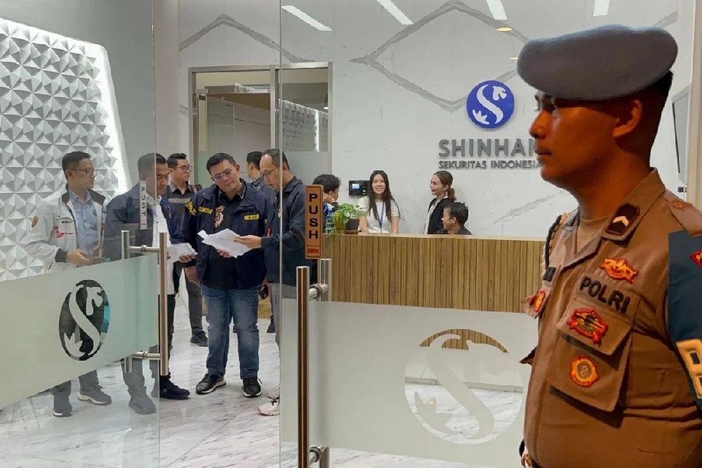 Diduga Terkait Tindak Pidana Pasar Modal, Shinhan Sekuritas Digeledah