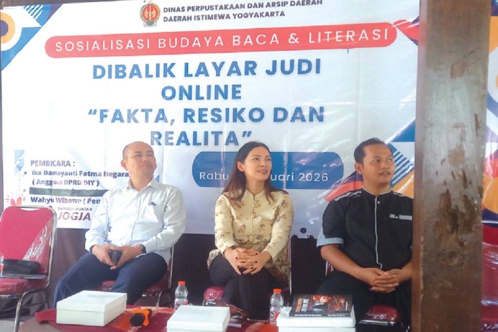 Gelar Bedah Buku, DPAD DIY Hadirkan Penyintas Judol