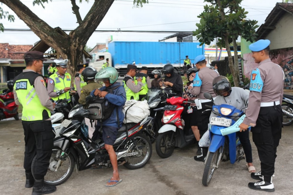 Operasi Keselamatan Progo 2026, Ribuan Pelanggar Kena Tegur