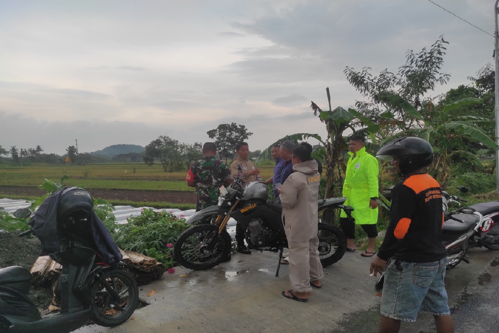 Dua Buruh Tani Meninggal Tersambar Petir di Sawah Seyegan Sleman
