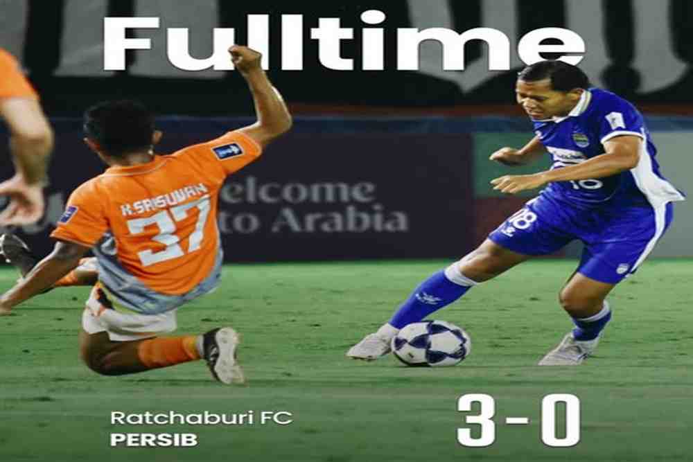 Persib Kalah 0-3 dari Ratchaburi, Peluang Lolos Berat